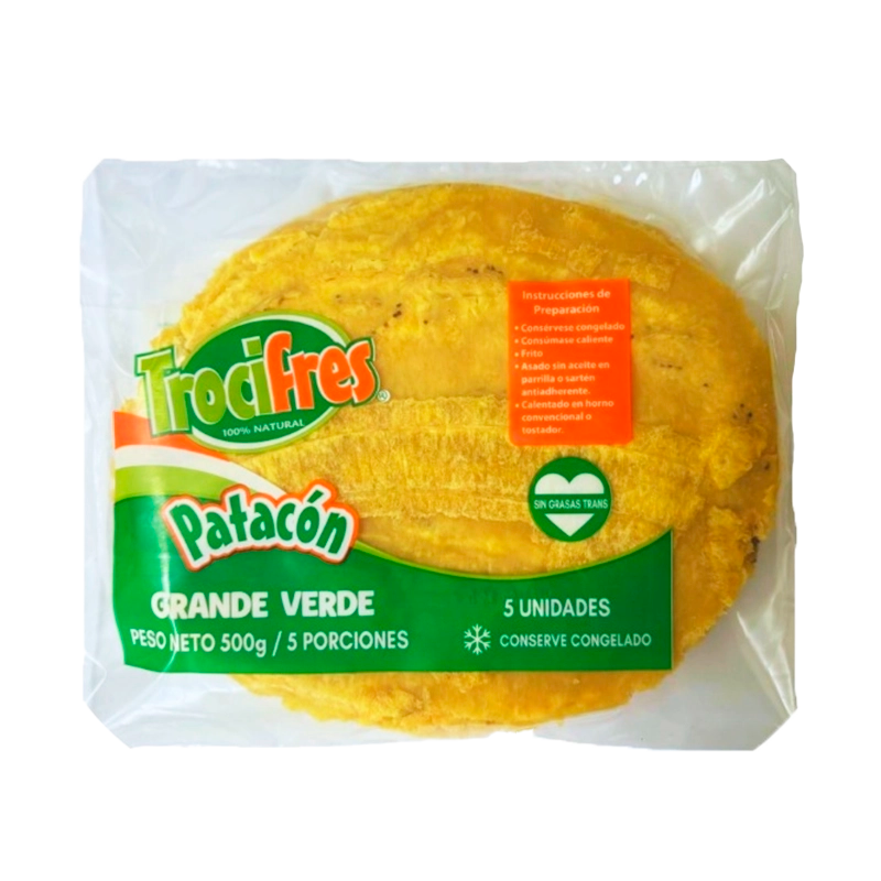 PATACON GRANDE VERDE TROCIFRESH X 500 GR
